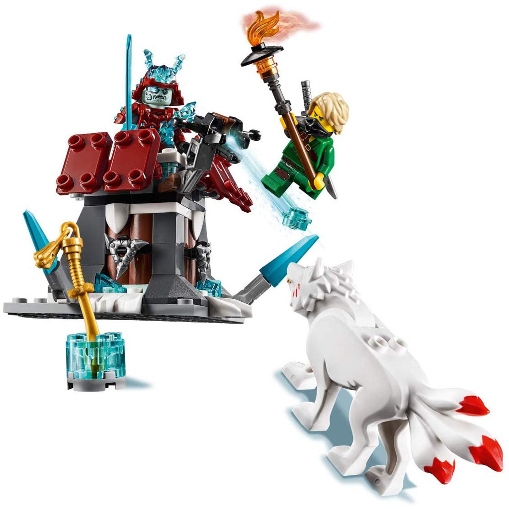 Đồ chơi lắp ráp Iego Ninjago Lloyd’s Journey 70671 - Cuộc chạm mặt giữa Lloyd's và Samurai băng