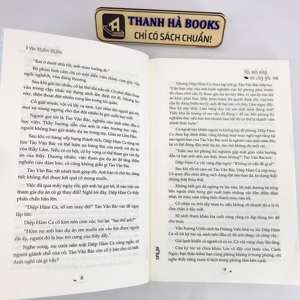 Sách - Nếu Biết Rằng Em Cũng Yêu Anh (Kèm bookmark)