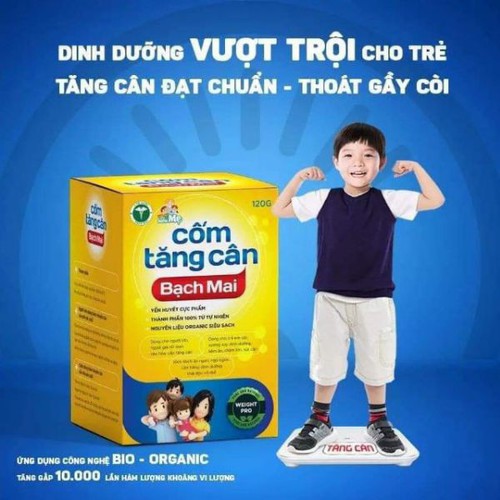 tăng cân nhanh cốm bạch mai, tăng cân an toàn cho người gầy, [cường anh tamino]