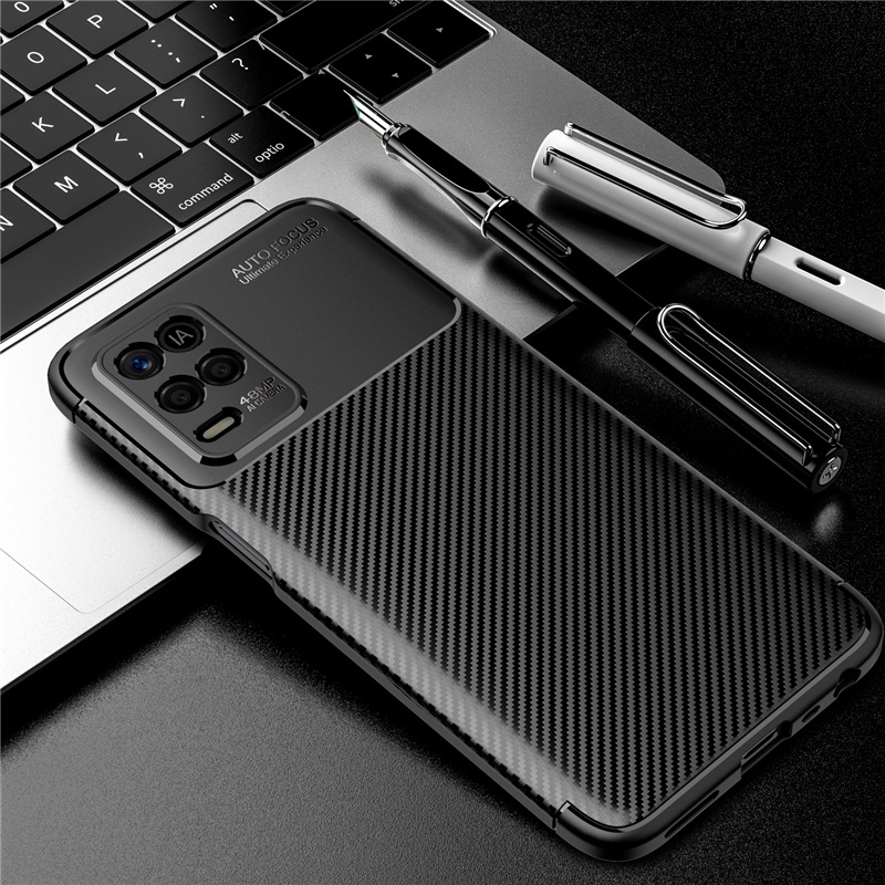Ốp Điện Thoại Tpu Nhám Chống Trầy Tản Nhiệt Cho Realme Q3 C20 C21 8 5g V13 5g Narzo 30a