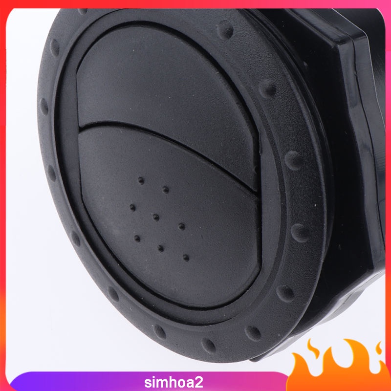 RV Yacht Interior Side Roof Air Vent Ventilation Outlet Black 70x45mm | BigBuy360 - bigbuy360.vn