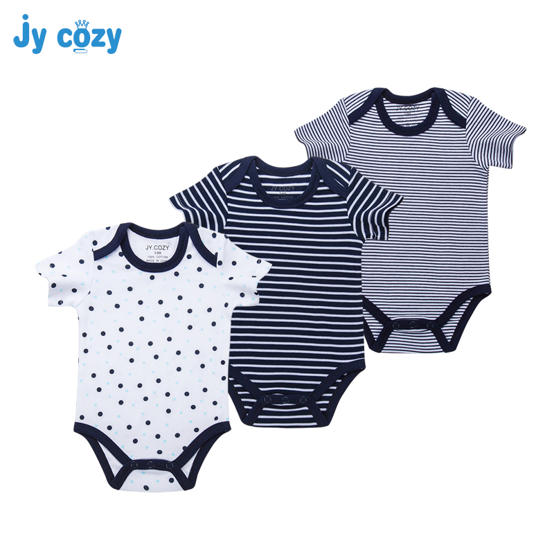 Bộ Áo Liền Quần 100% Cotton Cho Trẻ Sơ Sinh 0-12 Tháng Tuổi quần áo sơ sinh bé gái áo liền quần trẻ sơ sinh Áo liền quần ngắn tay cho bé