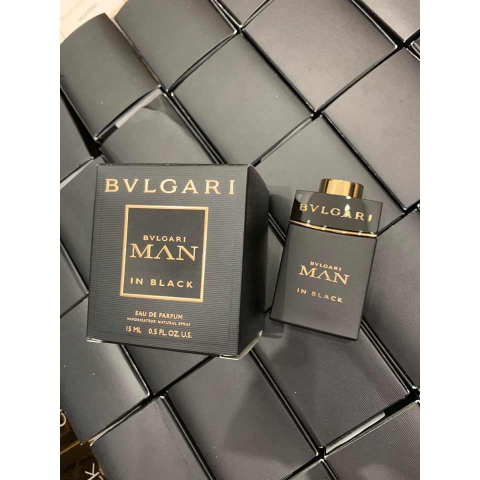 Nước hoa mini nam Bvlgari Man in Black 5ml - 15ml