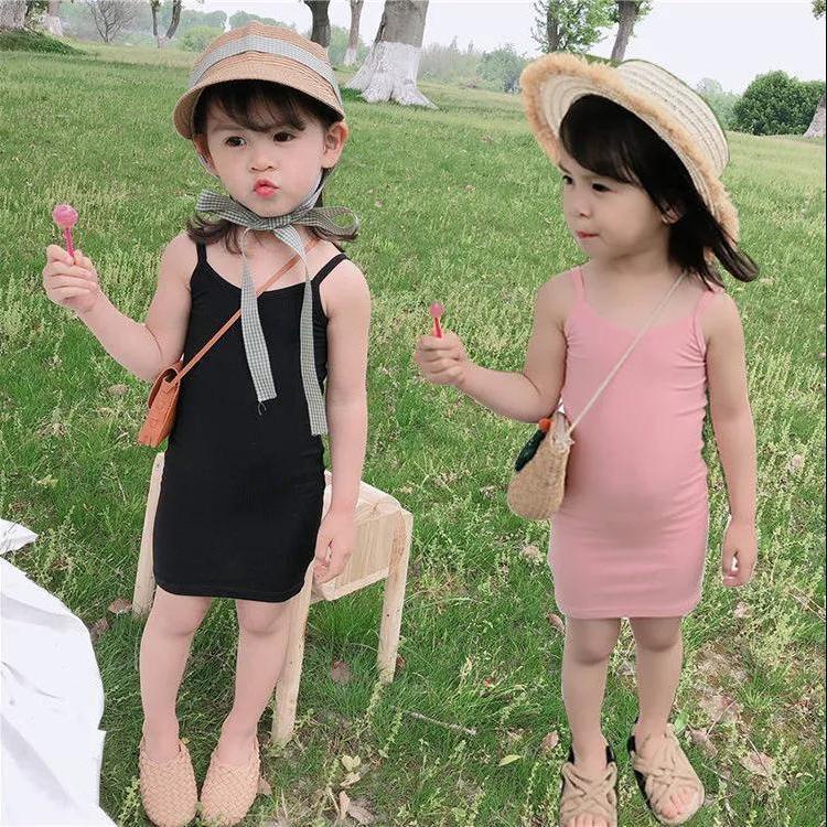 [Babycat] Hàng Có Sẵn Đầm Yếm Ôm Dáng Vừa Vặn Mùa Hè 2022 Phong Cách Nhật Bản Hàn Quốc Cho Bé Gái