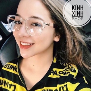 Kính gọng nửa viền Trong suốt