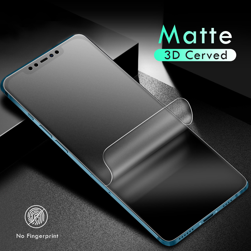 Dán PPF nhám chống vân tay dành cho Xiaomi Mi 9T 10T Poco F2 Pro X3 NFC PocoPhone F1 Redmi Note 7 8 9 9S 7A 8A 9A 9C Miếng Dán Bảo Vệ Màn Hình Dành