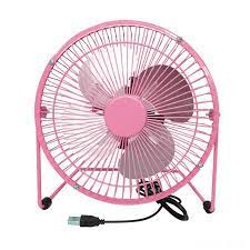 Quạt Lồng Sắt Mini FAN USB để bàn -  Quạt A18  13cm tiện lợi , gọn gàng cho văn phòng.