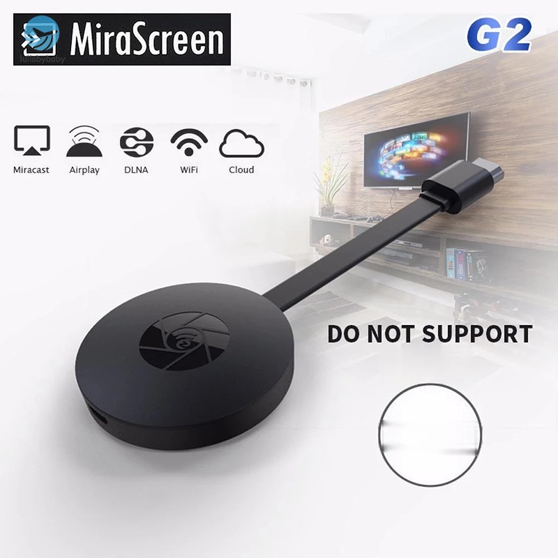 Thiết bị nhận tín hiệu HDMI Anycast Miracast DLNA Airplay G2 WiFi MiraScreen