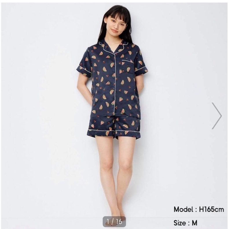 Bộ ngủ Gu Pizama cộc tay Nhật bản