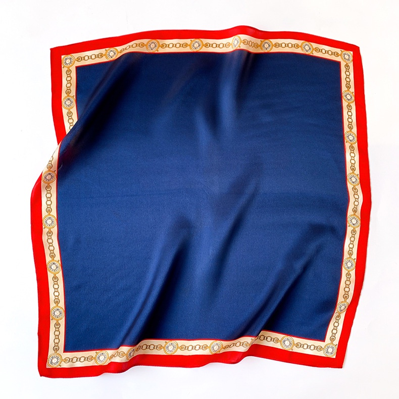 Khăn quàng cổ bằng lụa giả in họa tiết sang trọng 70CM (27.55inch) WJ1026-172