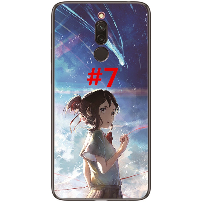 Ốp điện thoại TPU mềm in hình nhân vật anime dành cho Xiaomi Redmi 8 / 8A / Note 8 Pro / Mi 9 Pro 5G cho các cặp đôi
