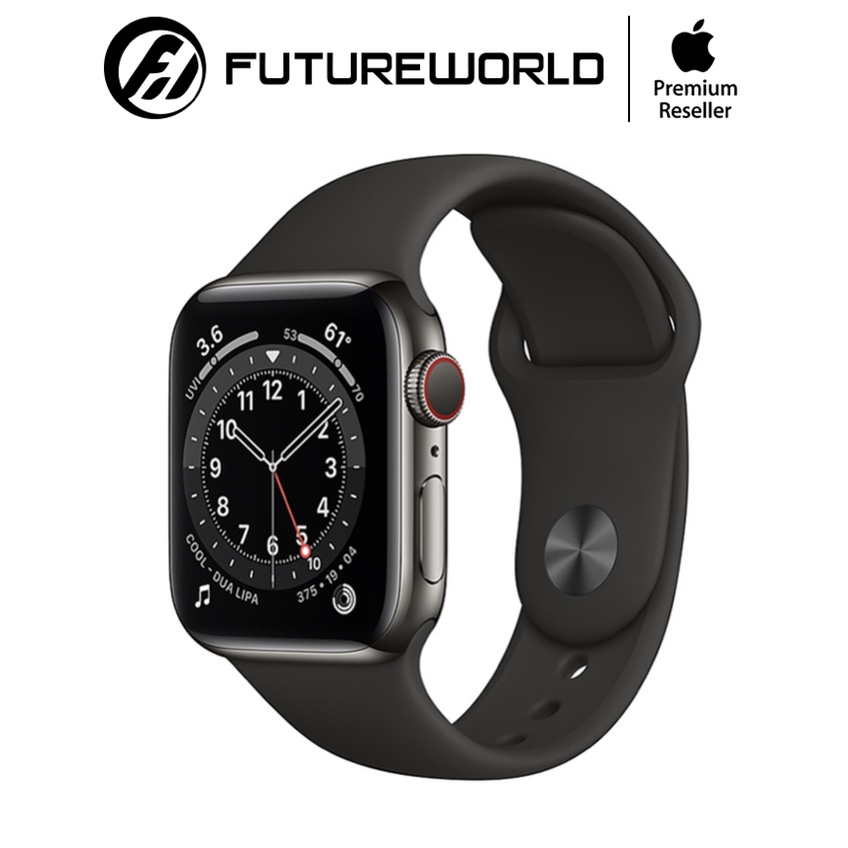 Đồng hồ thông minh Apple Watch Series 6 SS GPS + Cellular 40mm- Hàng Chính Hãng [Futureworld- APR]