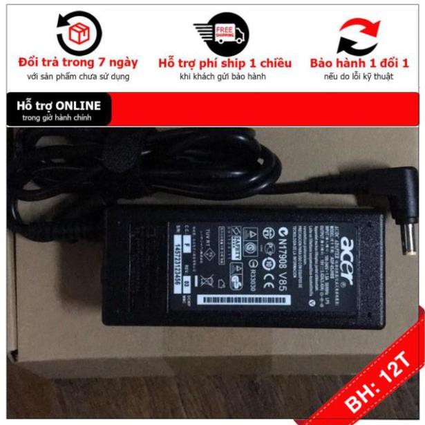 [BH12TH] [- Sạc Laptop Acer Aspire 2920 2930 3000 3020 3030 3040 19V 3.42A Mới 100% ZIN
