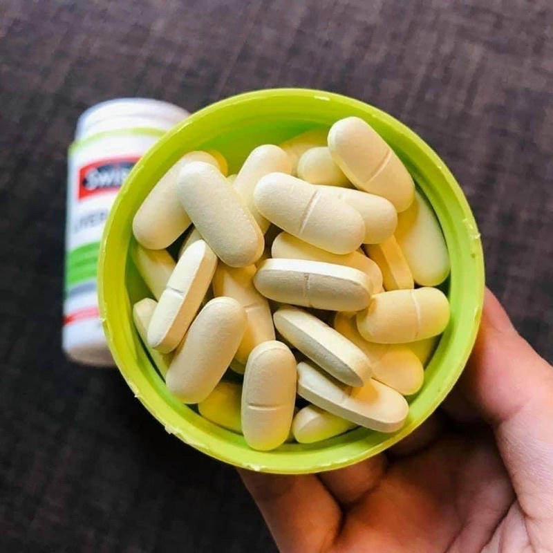 THẢI ĐỘC GAN SWISSE LIVER DETOX 60v - 120v - 200v Thải Độc Mát Gan Úc