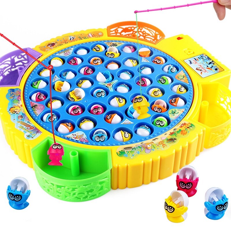 Bộ đồ chơi câu cá 45 con cá cho trẻ em - Trò chơi giáo dục cho bé trai và bé gái