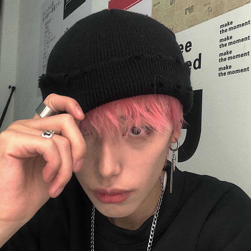 [Hàng Có Sẵn] Mũ Dệt Kim Đơn Giản Màu Sắc Retro Hàn Quốc 19208