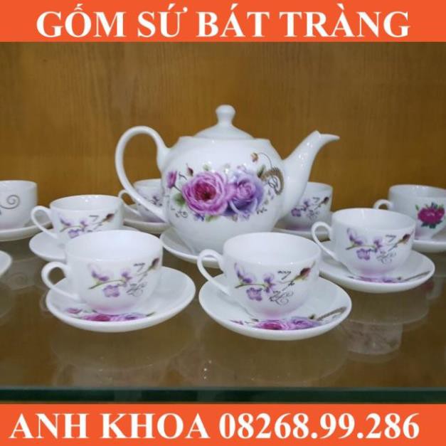 Mẫu ấm chén Bát Tràng ( được chọn mẫu) - Gốm sứ Bát Tràng Anh Khoa