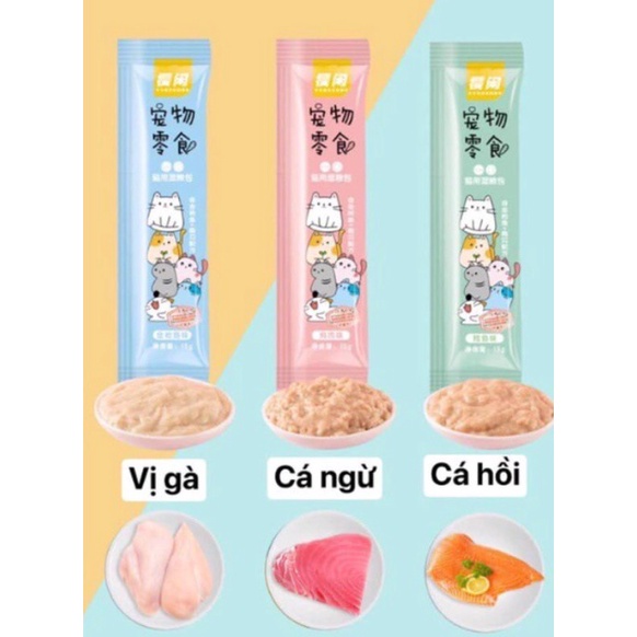Súp thưởng cho mèo shizuka thanh 15gr  - Petmall