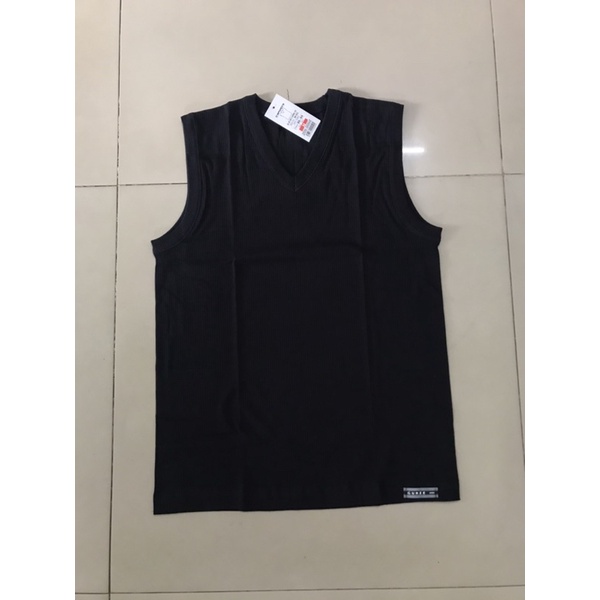 Áo thun nam sát nách cổ V Gsport Gunze