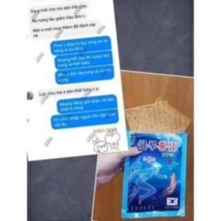 Cao dán hồng sâm nội địa Hàn Quốc
