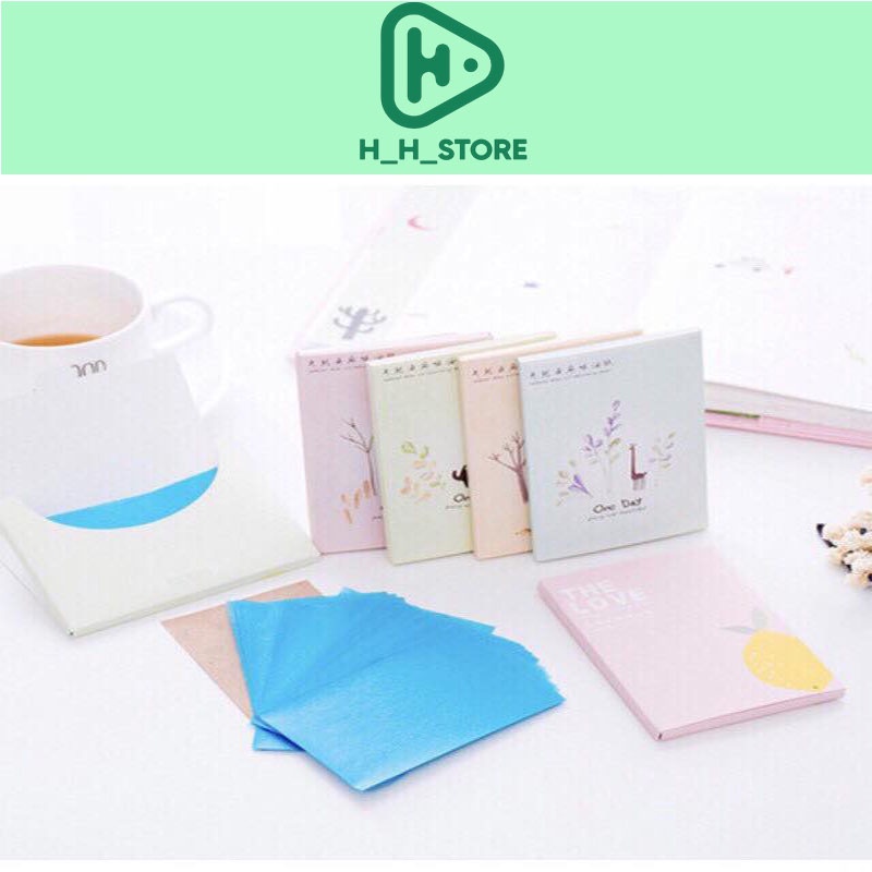 💢Giấy Thấm Dầu 50 tờ Hàng Nội Địa Trung💢