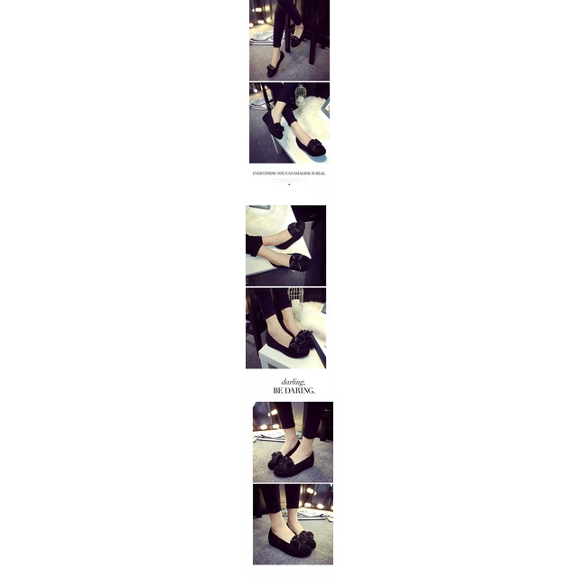 Giày Đế Xuồng Chống Thấm Nước Thiết Kế Mới Thời Trang Dành Cho Mùa Xuân Thu