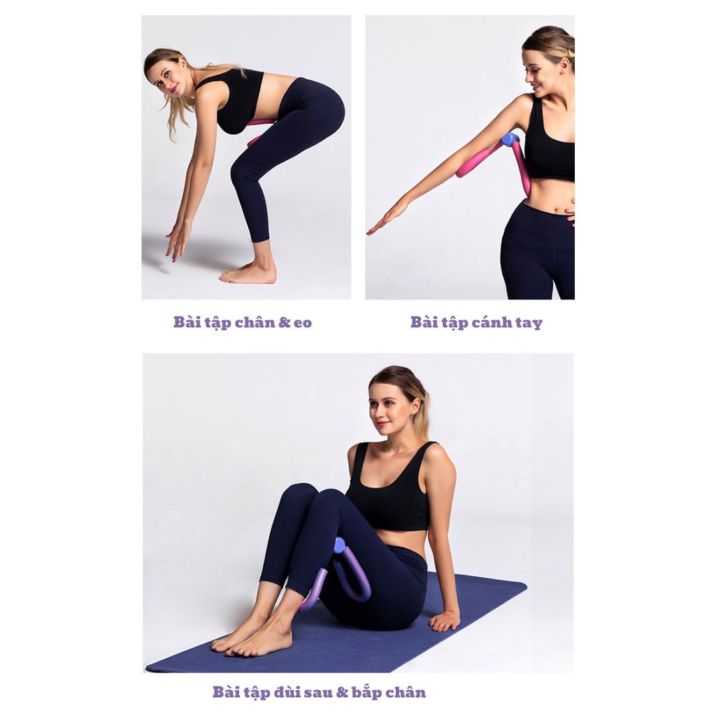 Dụng cụ tập Kegel cơ sàn chậu, đùi trong, tay, lưng xô SHOP THỂ THAO KHỎE dày 29mm & 25mm