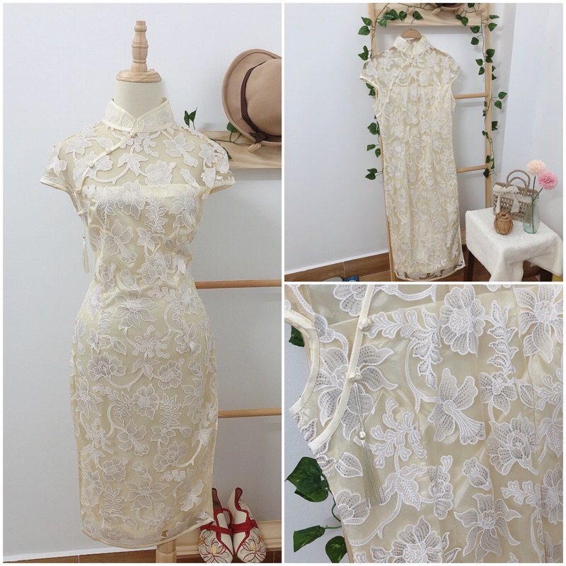 Sườn xám đầm cách tân Bắc Kinh Thượng Hải