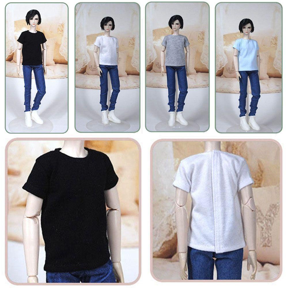 Bộ Quần Áo Cotton Dành Cho Búp Bê Nam 30cm 1 / 6
