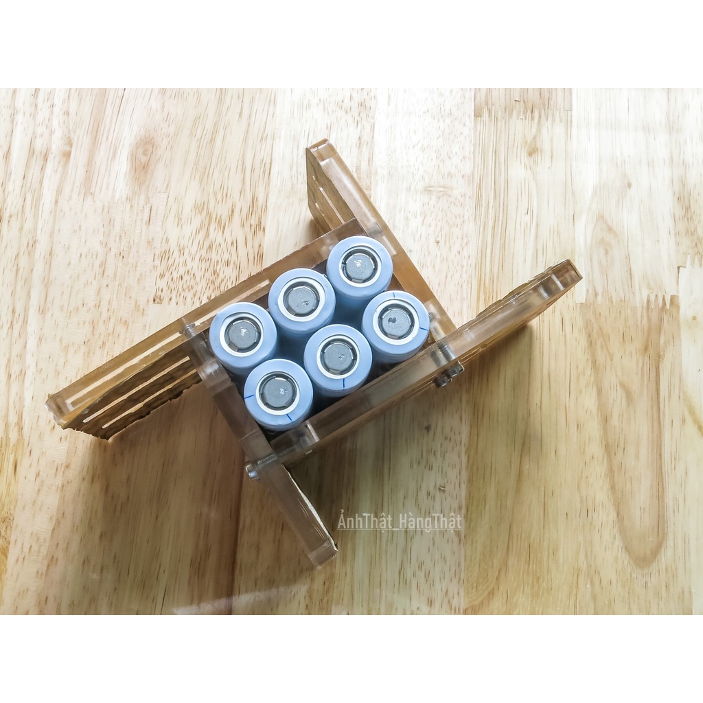 Khung giữ hàn Cell pin 18650, khuôn đóng pin tối đa 24 Cell, nhận làm theo yêu cầu