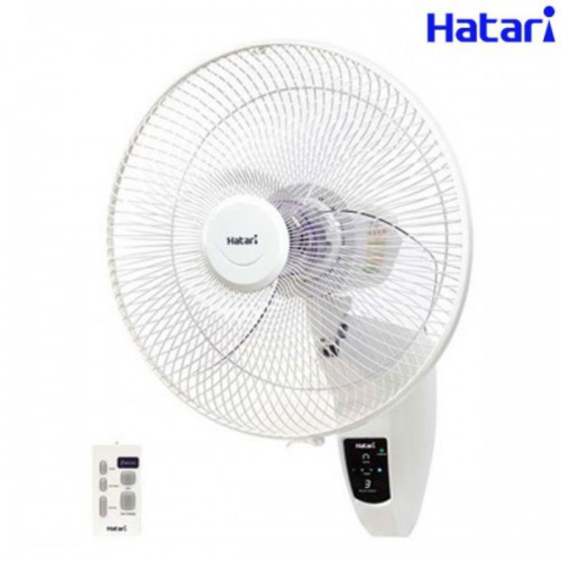 Quạt treo tường hatari Thái Lan có điều khiển từ xa mã HT - W16R6 có vận chuyển hỏa tốc shop Tây Thy