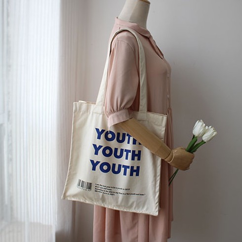 Túi tote vải đẹp YOUTH phong cách