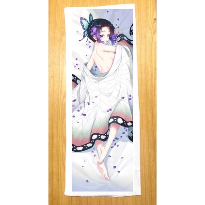 Gối ngủ anime kochou shinobu dài 40cm x 1m /Gối ôm trùng trụ kimetsu no yaiba