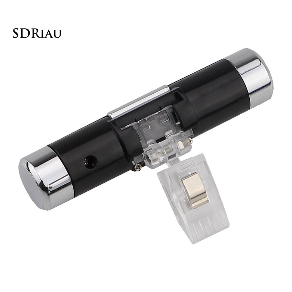 Đồng hồ điện tử 2 trong 1 tích hợp đèn led cho xe hơi