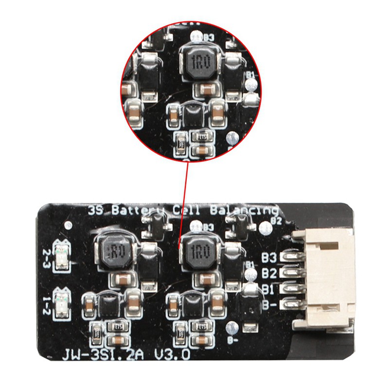 3S-3 Li-Ion Lipo Lifepo4 LFP Battery Active Equalizer Balancer BMS 1.2A Balance Energy Transfer Board