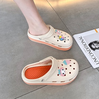 Crocs giày crocs EVA đục lỗ cho nữ