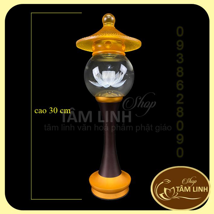 Cặp Đèn Cầu Nắp Ô Thuỷ Lưu Ly Đổi Màu Không Viền cao từ 22cm đến 48 cm hàng đẹp siêu Vip
