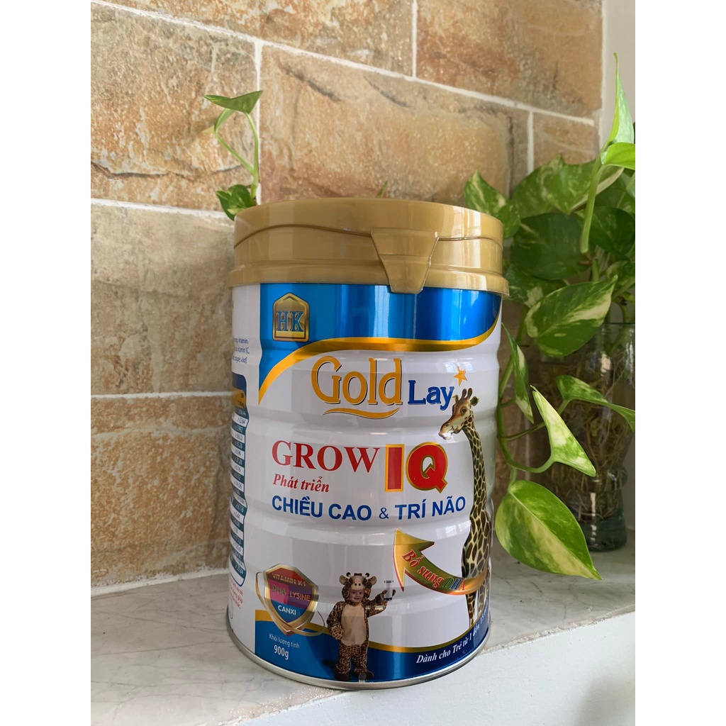 Sữa goldlay phát triển chiều cao &amp; trí não 900g - Hsd 2025