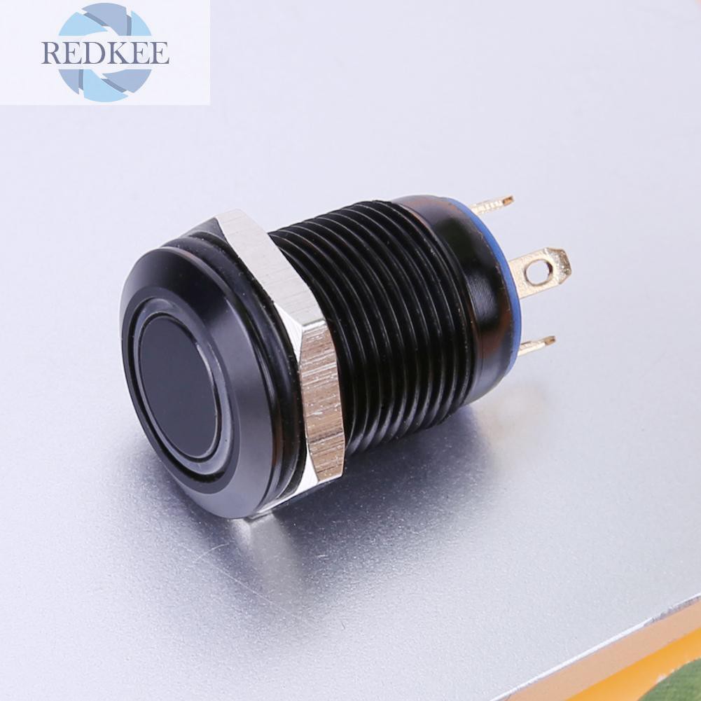 Công Tắc Nút Nhấn Có Đèn Led 12mm Chống Thấm Nước