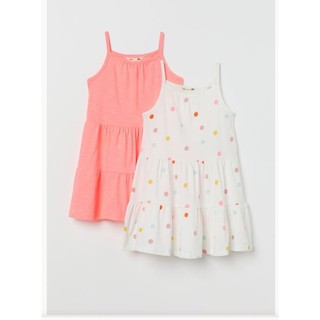 Set 2 váy dây Hm vợt sale