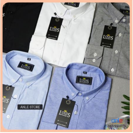 Áo sơ mi nam oxford slimfit, áo công sở dài tay, vải cao cấp - OMAN | BigBuy360 - bigbuy360.vn