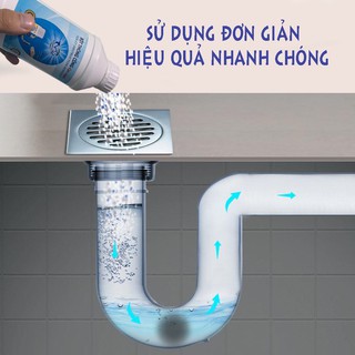 bột thông cống cực mạnh chai 250g