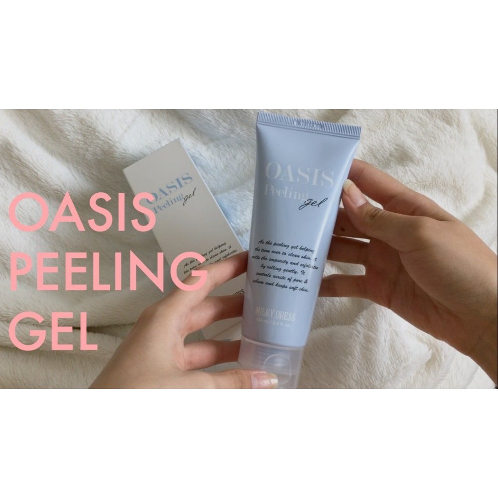 Gel Tẩy Tế Bào Chết Milky Dress Làm Sáng Da 100ml Oasis Pelling Gel