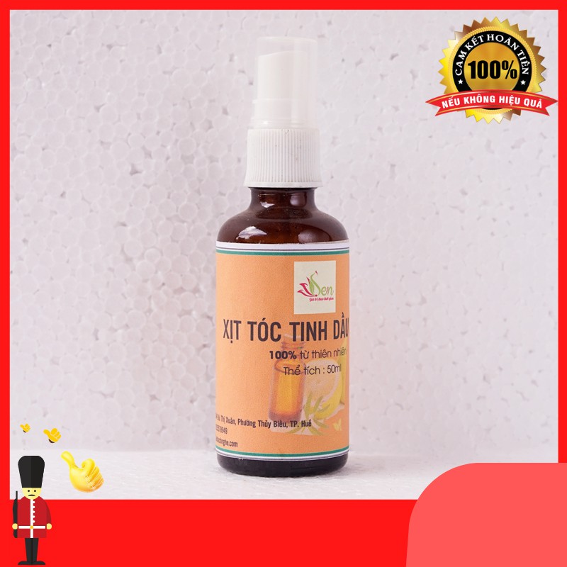 Tinh dầu bưởi nuôi dưỡng - ngăn rụng tóc chai 50ml [Dầu bưởi] [Trầm Hương Búp Sen]