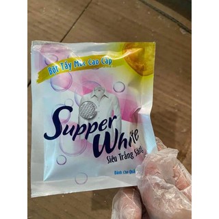 combo bột tẩy trắng super white