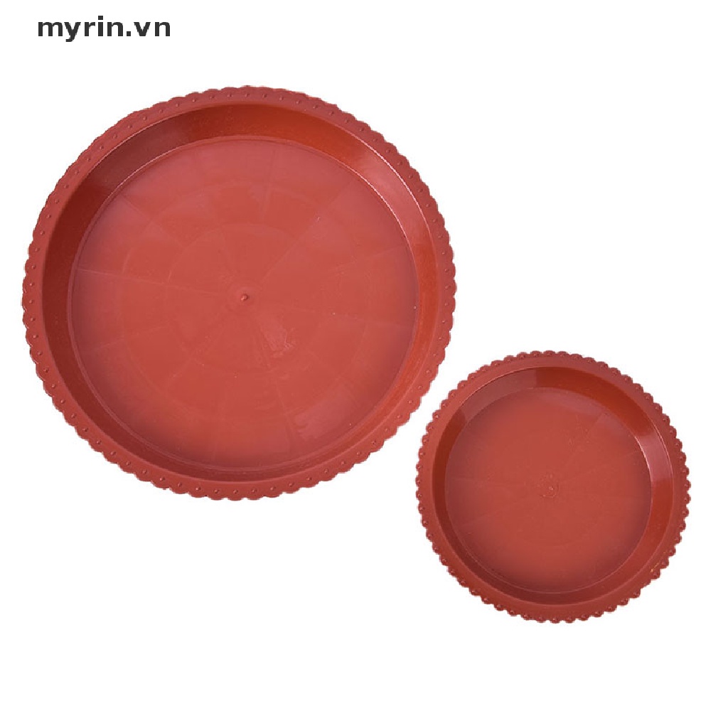 Khay Nhựa Tròn Cỡ Nhỏ / Trung Bình / Nhỏ / Vừa / Lớn Đựng Nước Sốt Tiện Dụng