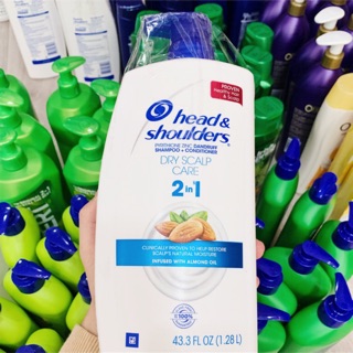 Dầu Gội Head & Shoulders Dry Scalp Care 2 in 1 -  Almond Oil