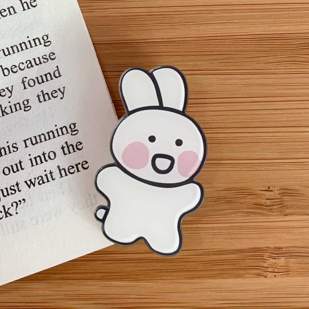 Cài áo hình thỏ con phong cách hàn quốc ngộ nghĩnh xinh xắn