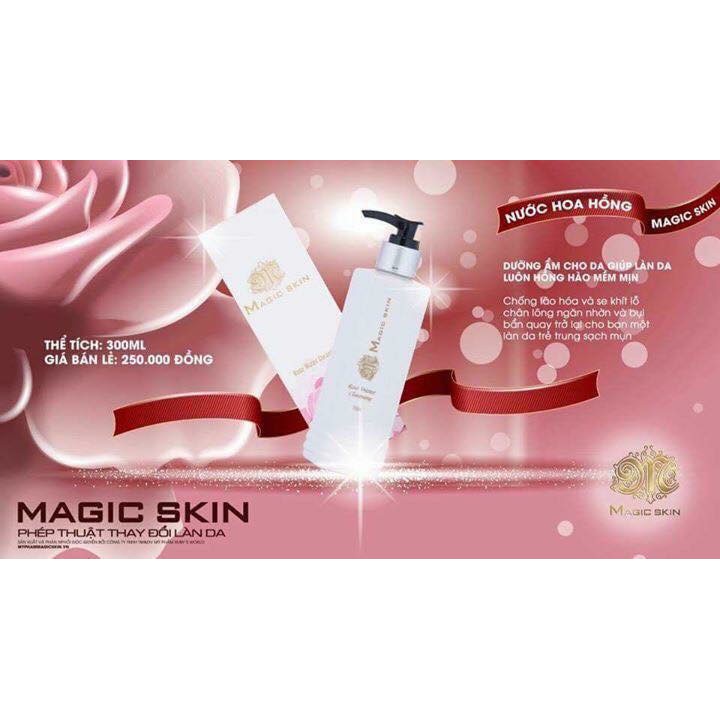 Nước hoa hồng magic skin