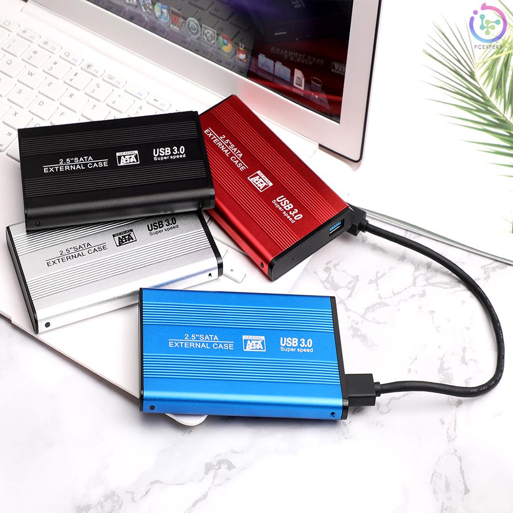 2.5'' USB 3.0 External Hard Drive Portable HDD High Transmitting Speed Plug&amp;Play for Desktop/Laptop (320GB) Black